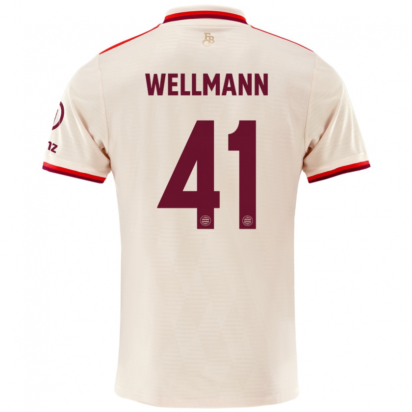 Kandiny Herren Anna Wellmann #41 Leinen Ausweichtrikot Trikot 2024/25 T-Shirt Österreich