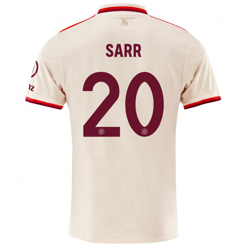 Kandiny Uomo Maglia Bouna Sarr #20 Lino Kit Gara Third 2024/25 Maglietta