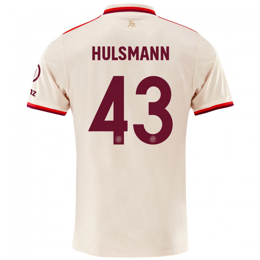 Kandiny Herren Tom Hülsmann #43 Leinen Ausweichtrikot Trikot 2024/25 T-Shirt Österreich