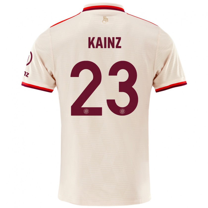 Kandiny Uomo Maglia Manuel Kainz #23 Lino Kit Gara Third 2024/25 Maglietta