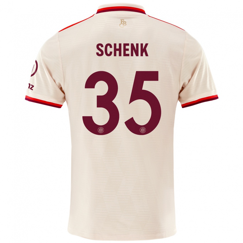 Kandiny Herren Johannes Schenk #35 Leinen Ausweichtrikot Trikot 2024/25 T-Shirt Österreich