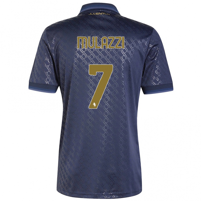 Kandiny Heren Gabriele Mulazzi #7 Marineblauw Thuisshirt Derde Tenue 2024/25 T-Shirt