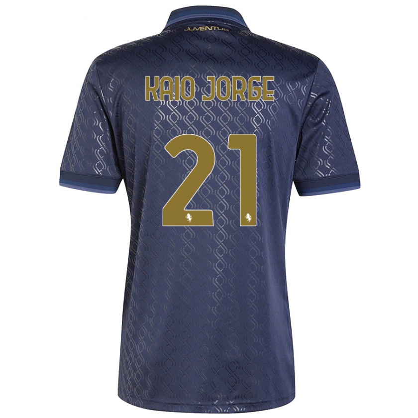 Kandiny Uomo Maglia Kaio Jorge #21 Blu Navy Kit Gara Third 2024/25 Maglietta