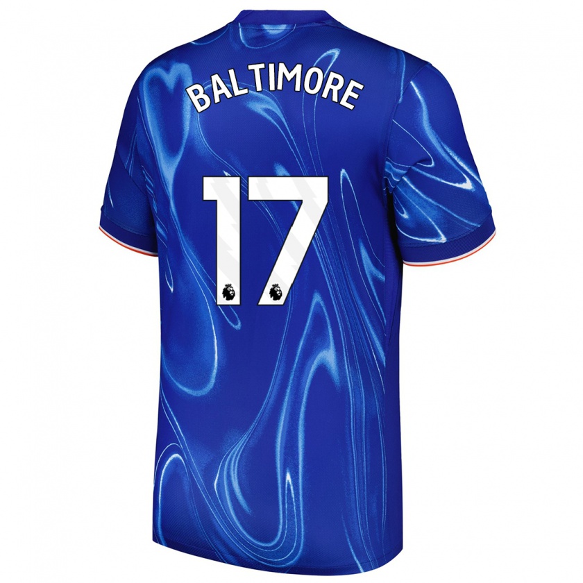 Kandiny Dames Sandy Baltimore #17 Blauw Wit Thuisshirt Thuistenue 2024/25 T-Shirt