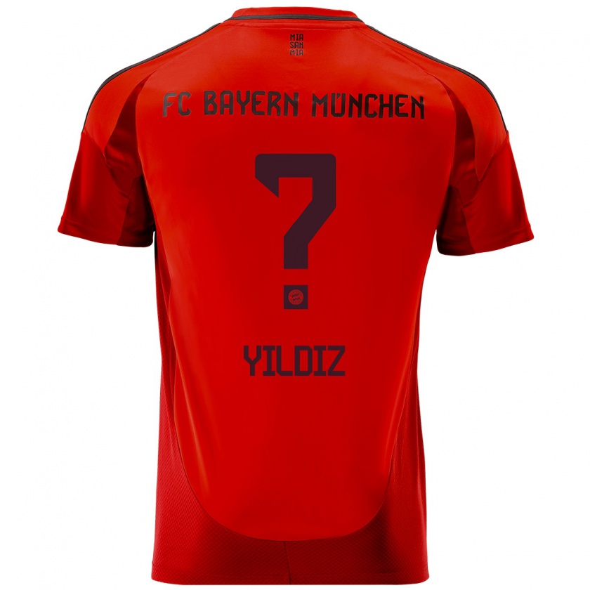 Kandiny Damen Veis Yildiz #0 Rot Heimtrikot Trikot 2024/25 T-Shirt Österreich