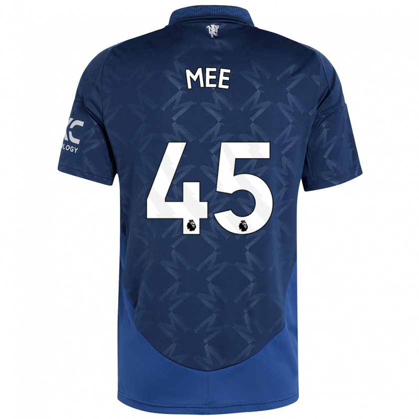 Kandiny Mujer Camiseta Dermot Mee #45 Índigo 2ª Equipación 2024/25 La Camisa México