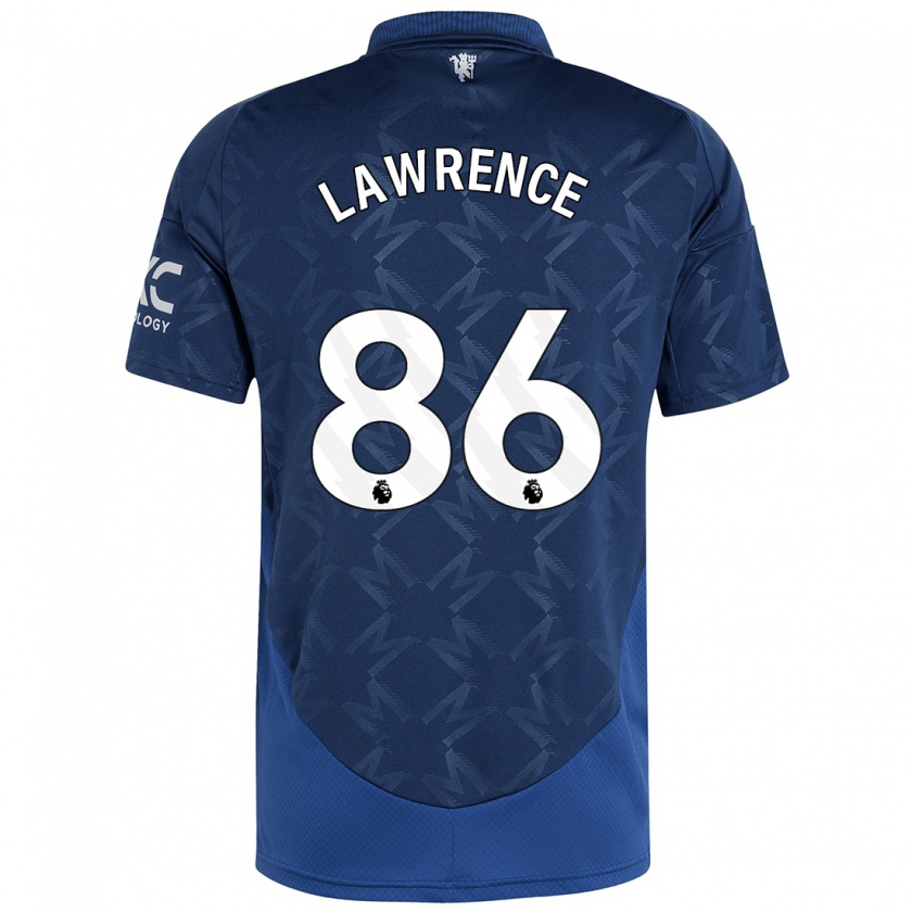 Kandiny Donna Maglia Marcus Lawrence #86 Indaco Kit Gara Away 2024/25 Maglietta