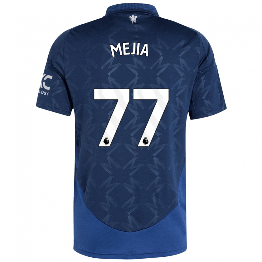 Kandiny Donna Maglia Mateo Mejia #77 Indaco Kit Gara Away 2024/25 Maglietta