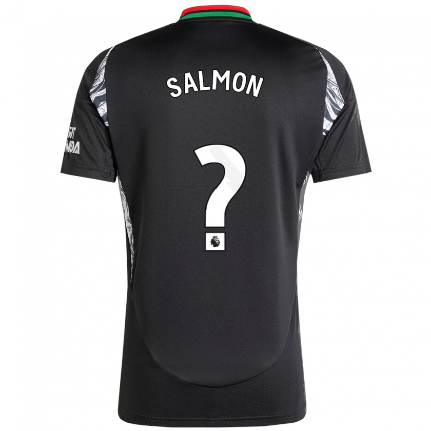 Kandiny Damen Marli Salmon #0 Schwarz Auswärtstrikot Trikot 2024/25 T-Shirt Österreich