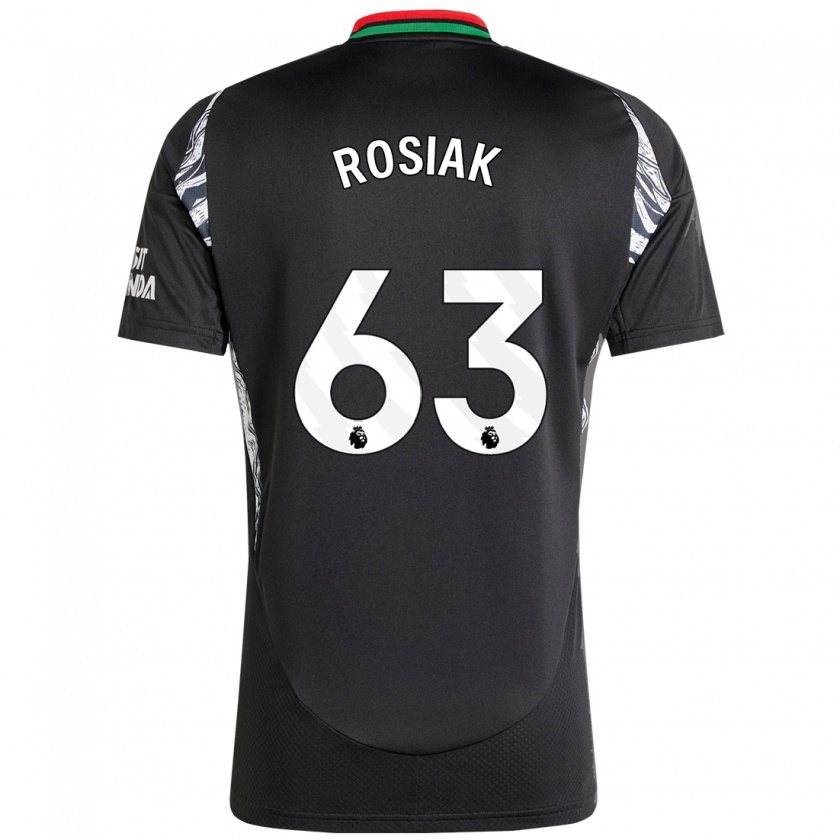 Kandiny Damen Michal Rosiak #63 Schwarz Auswärtstrikot Trikot 2024/25 T-Shirt Österreich