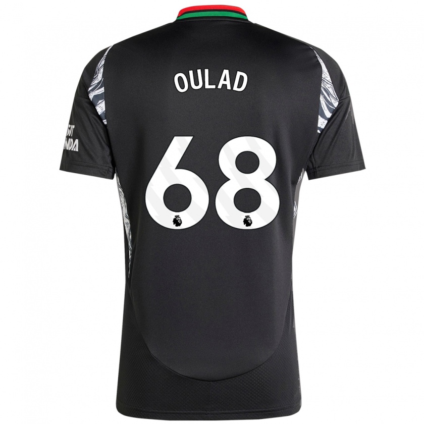 Kandiny Damen Salah-Eddine Oulad M'hand #68 Schwarz Auswärtstrikot Trikot 2024/25 T-Shirt Österreich