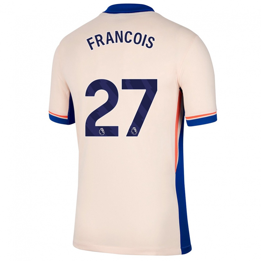 Kandiny Mujer Camiseta Oriane Jean-François #27 Beige Claro 2ª Equipación 2024/25 La Camisa