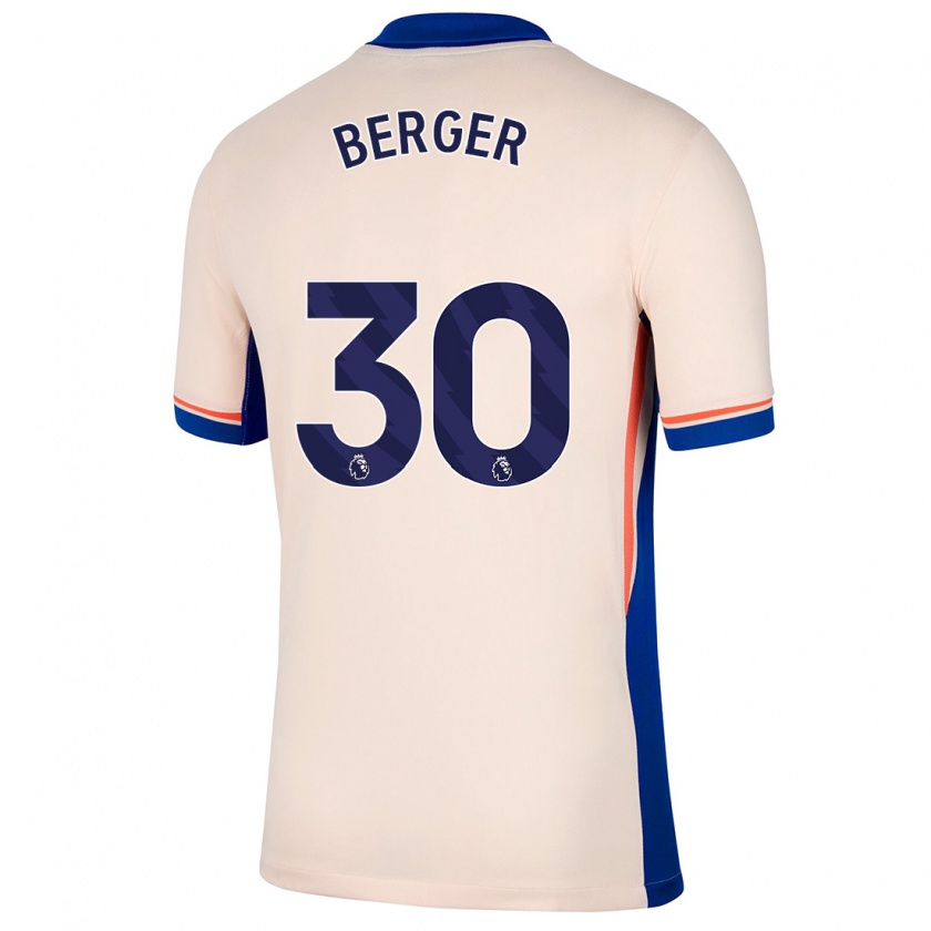 Kandiny Damen Ann-Katrin Berger #30 Hellbeige Auswärtstrikot Trikot 2024/25 T-Shirt Österreich