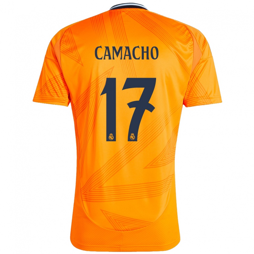 Kandiny Dames Carla Camacho #17 Oranje Uitshirt Uittenue 2024/25 T-Shirt