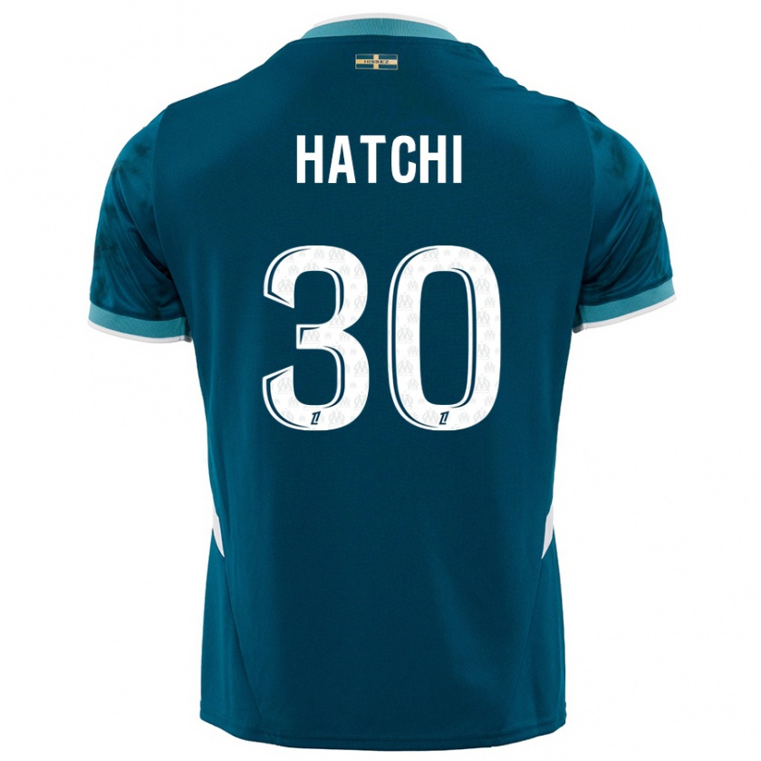 Kandiny Damen Anaïs Hatchi #30 Türkisblau Auswärtstrikot Trikot 2024/25 T-Shirt Österreich