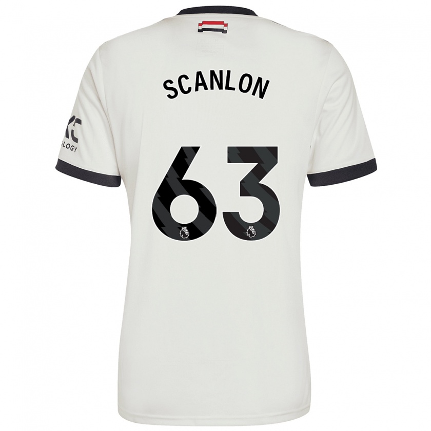 Kandiny Damen James Scanlon #63 Cremeweiß Ausweichtrikot Trikot 2024/25 T-Shirt Österreich