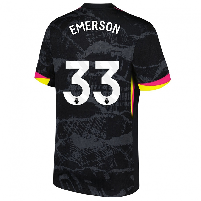 Kandiny Damen Emerson #33 Schwarz Rosa Ausweichtrikot Trikot 2024/25 T-Shirt Österreich