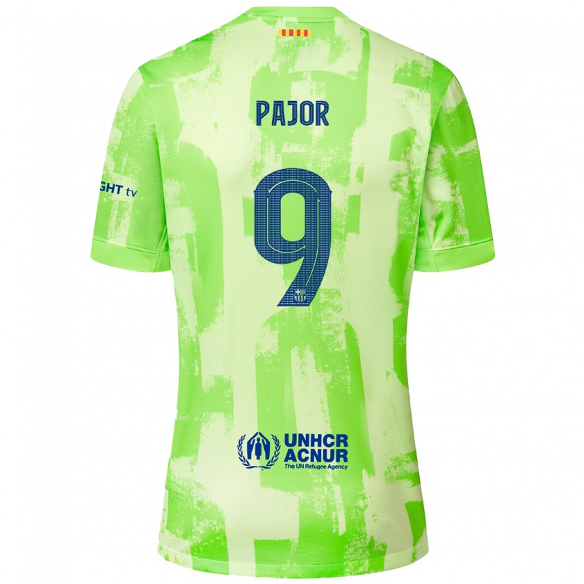 Kandiny Mujer Camiseta Ewa Pajor #9 Lima Equipación Tercera 2024/25 La Camisa