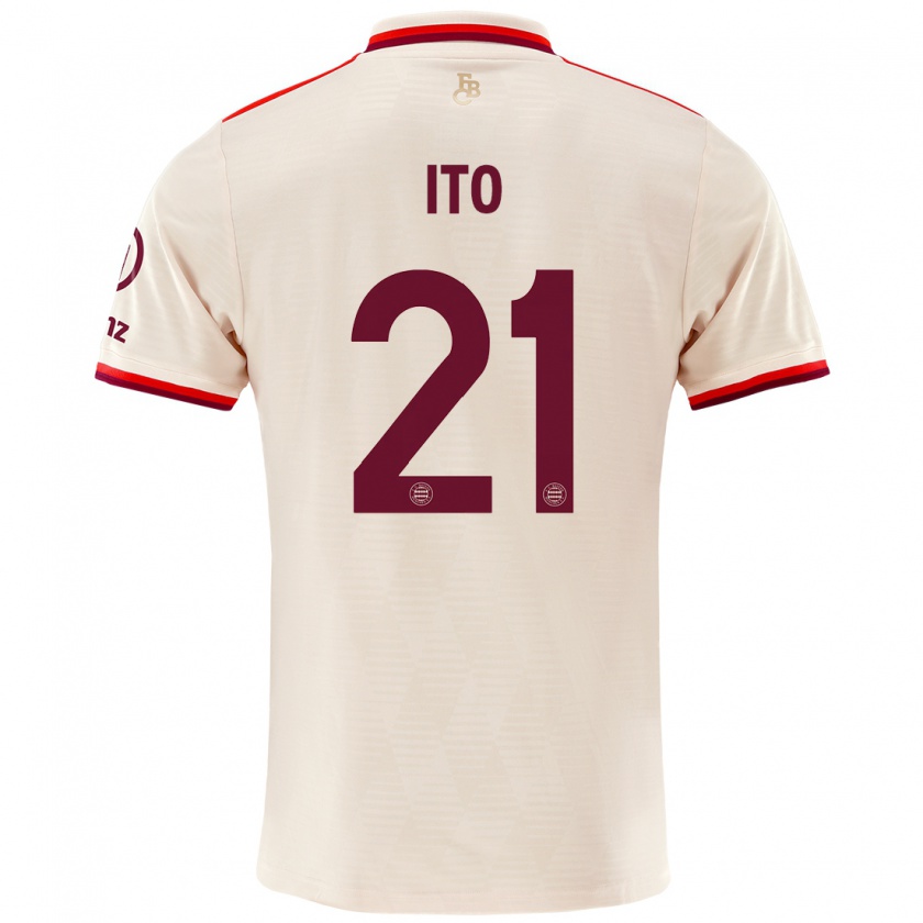 Kandiny Damen Hiroki Ito #21 Leinen Ausweichtrikot Trikot 2024/25 T-Shirt Österreich