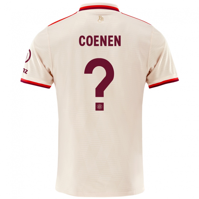 KandinyレディースAlexander Coenen#0リネンサードユニフォームシャツ2024/25ジャージーユニフォーム