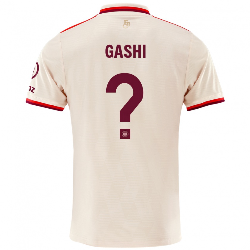 KandinyレディースYll Gashi#0リネンサードユニフォームシャツ2024/25ジャージーユニフォーム