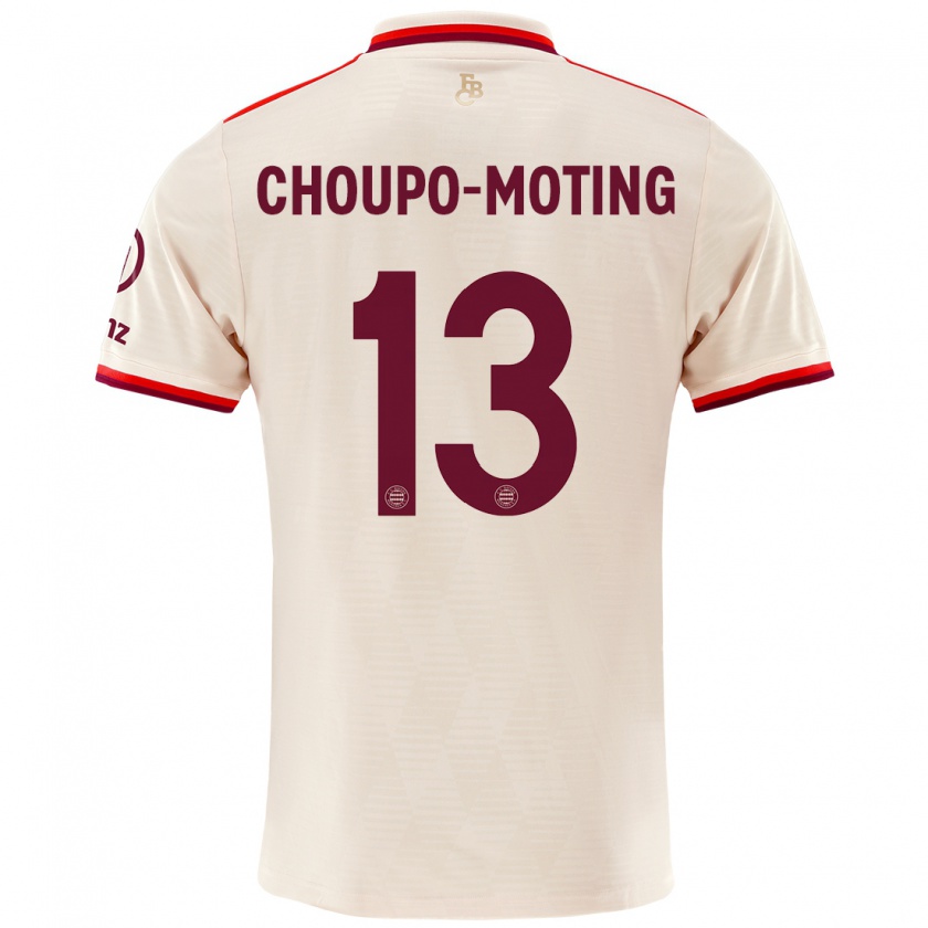 Kandiny Damen Eric Maxim Choupo-Moting #13 Leinen Ausweichtrikot Trikot 2024/25 T-Shirt Österreich