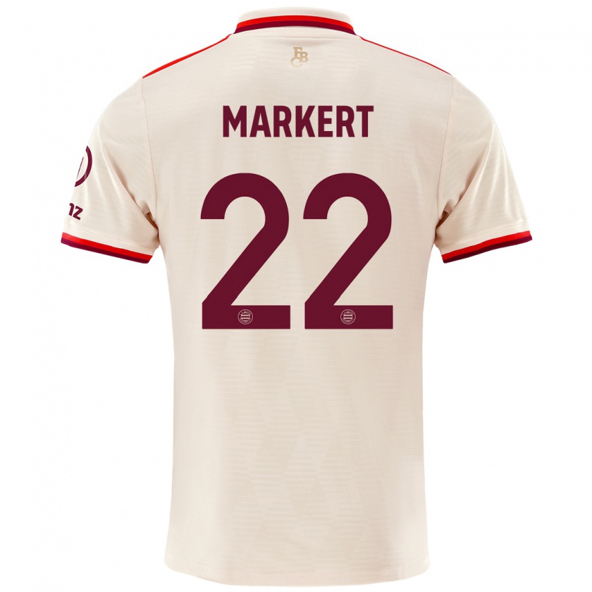 Kandiny Damen Leon Markert #22 Leinen Ausweichtrikot Trikot 2024/25 T-Shirt Österreich