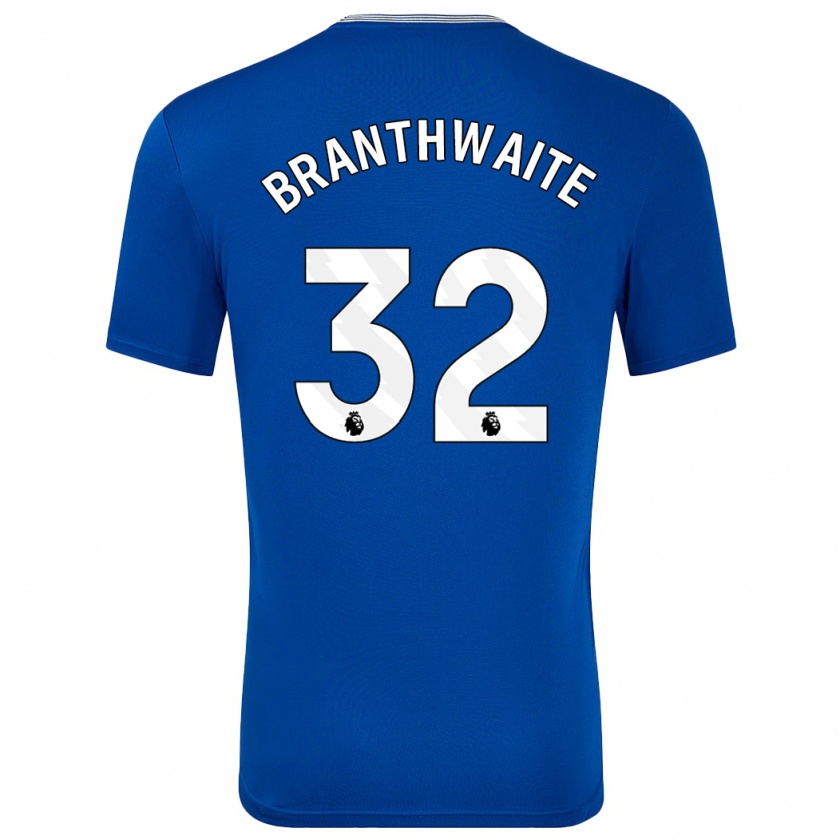 Kandiny Kinder Jarrad Branthwaite #32 Blau Mit Heimtrikot Trikot 2024/25 T-Shirt Österreich