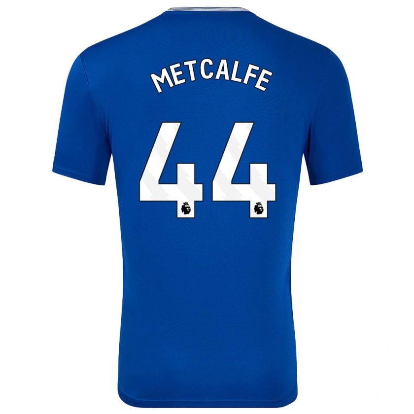 Kandiny Bambino Maglia Jenson Metcalfe #44 Blu Con Kit Gara Home 2024/25 Maglietta