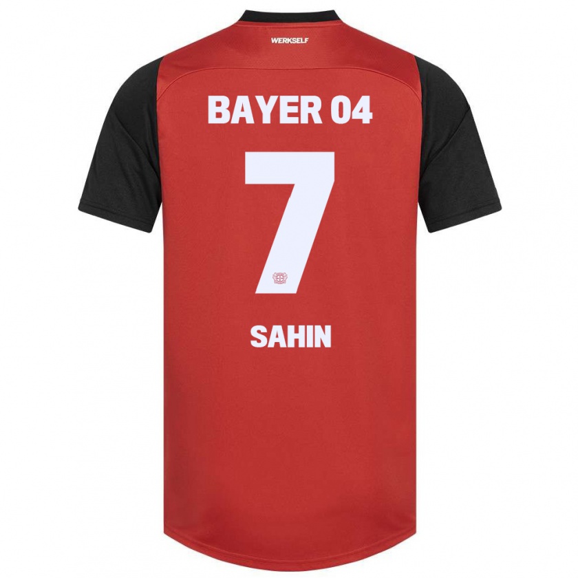 Kandiny Niño Camiseta Batuhan Sahin #7 Rojo Negro 1ª Equipación 2024/25 La Camisa