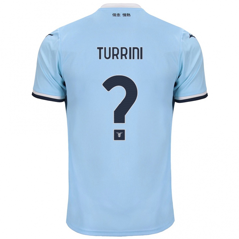 Kandiny Bambino Maglia Giordano Turrini #0 Blu Kit Gara Home 2024/25 Maglietta