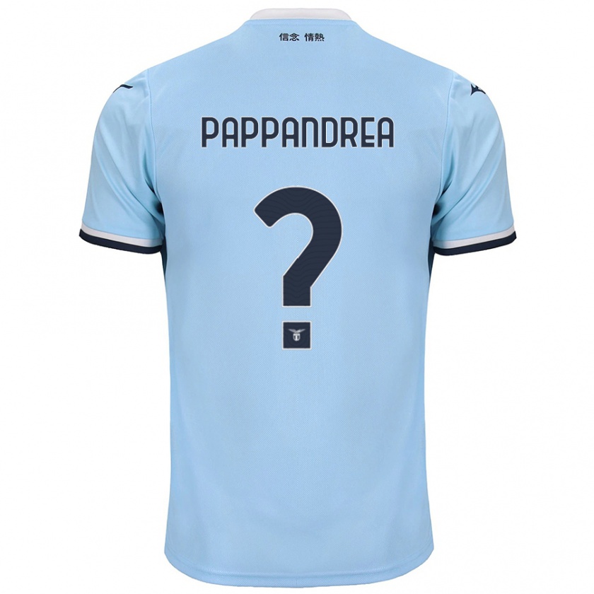 KandinyキッズFilippo Pappandrea#0青ホームシャツ2024/25ジャージーユニフォーム