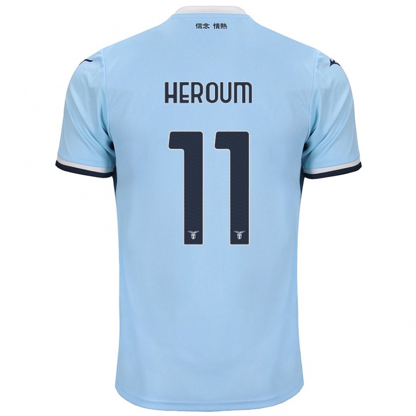 Kandiny Bambino Maglia Nora Heroum #11 Blu Kit Gara Home 2024/25 Maglietta