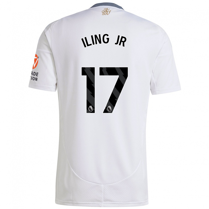 Kandiny Kinder Samuel Iling-Junior #17 Weiß Auswärtstrikot Trikot 2024/25 T-Shirt Österreich