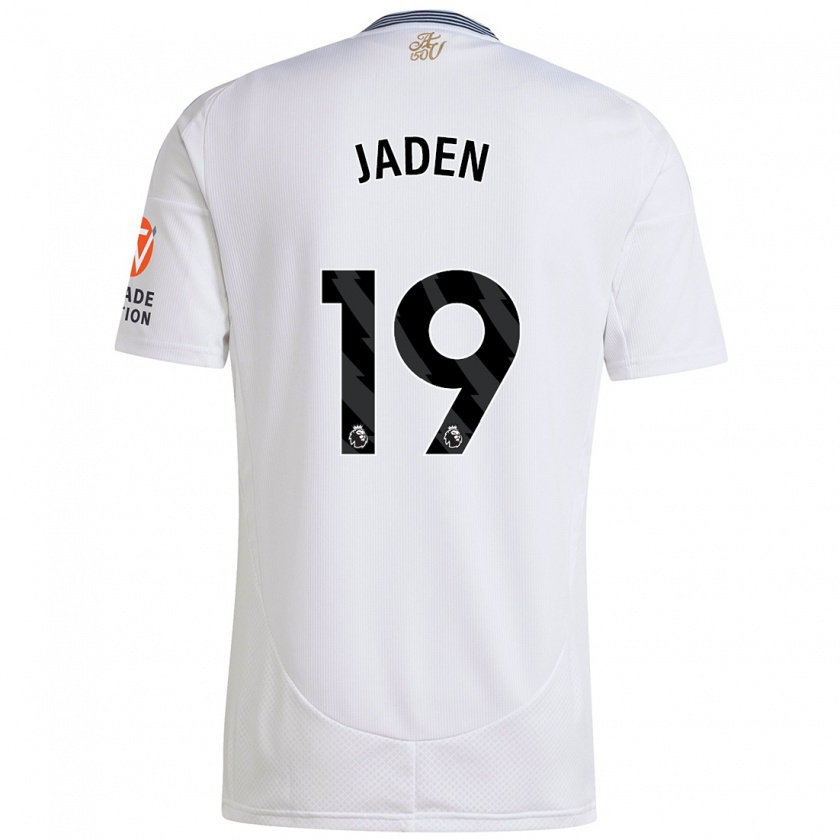 Kandiny Kinderen Jaden Philogene #19 Wit Uitshirt Uittenue 2024/25 T-Shirt