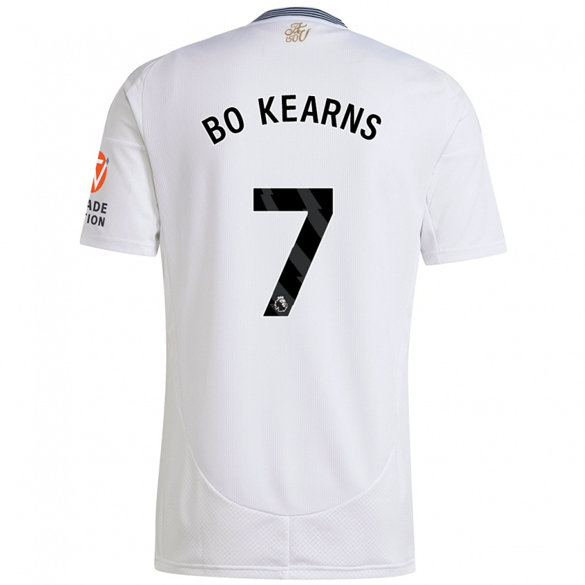 Kandiny Bambino Maglia Missy Bo Kearns #7 Bianco Kit Gara Away 2024/25 Maglietta