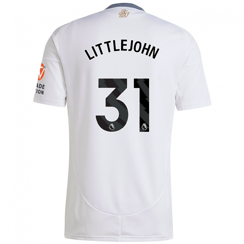 Kandiny Kinderen Ruesha Littlejohn #31 Wit Uitshirt Uittenue 2024/25 T-Shirt