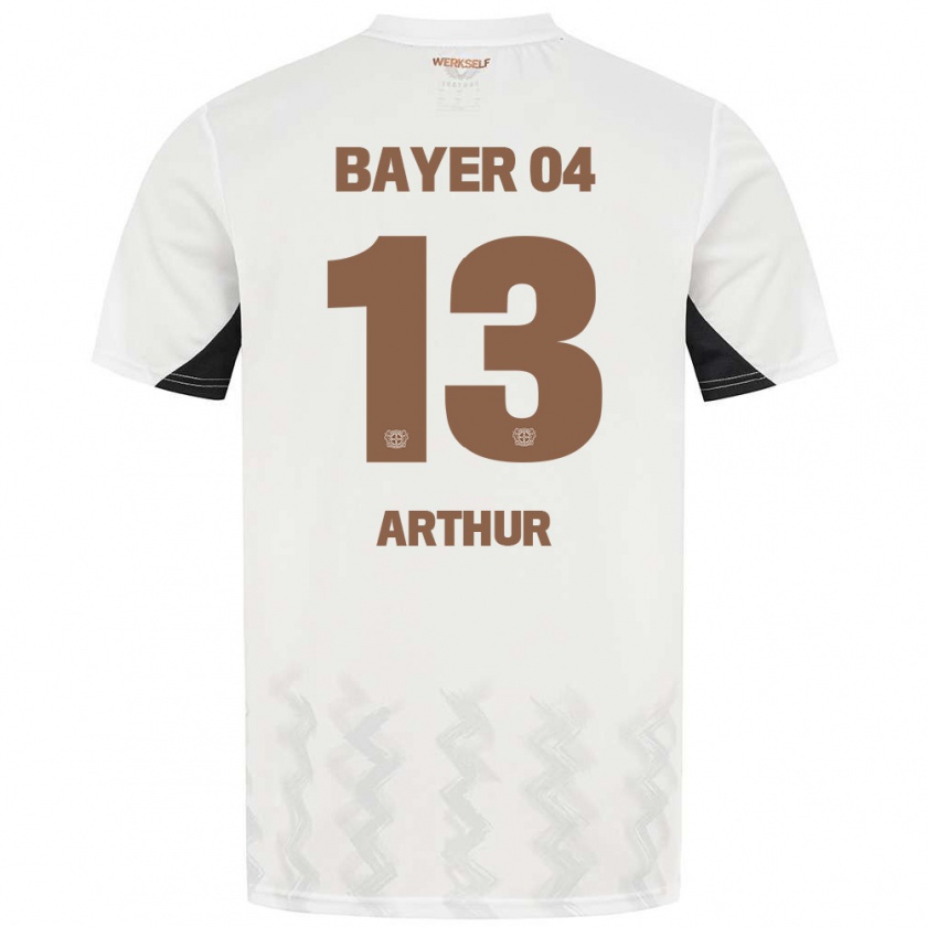 Kandiny Kinder Arthur #13 Weiß Schwarz Auswärtstrikot Trikot 2024/25 T-Shirt Österreich