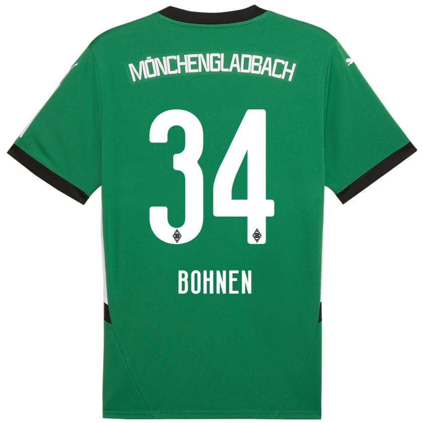 Kandiny Kinderen Bohnen #34 Groen Wit Uitshirt Uittenue 2024/25 T-Shirt