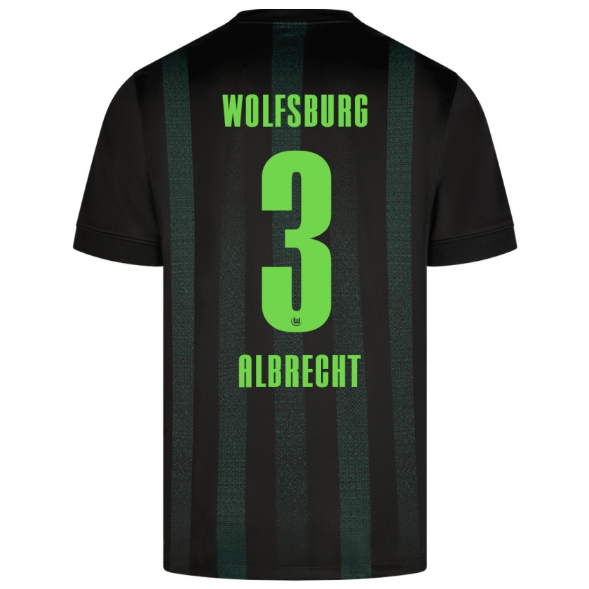 Kandiny Kinderen Ben Albrecht #3 Donkergroen Uitshirt Uittenue 2024/25 T-Shirt