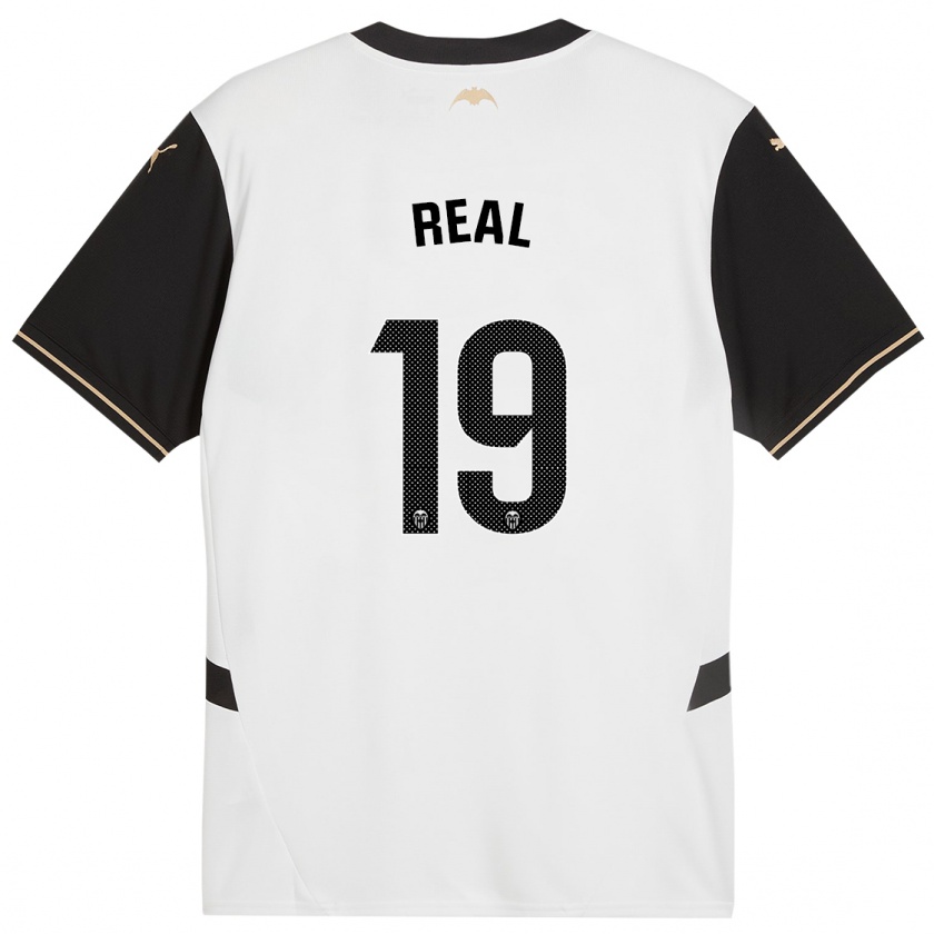 Kandiny Uomo Maglia Kerlly Real #19 Bianco Nero Kit Gara Home 2024/25 Maglietta