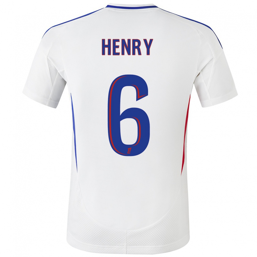 Kandiny Herren Amandine Henry #6 Weiß Blau Heimtrikot Trikot 2024/25 T-Shirt Österreich