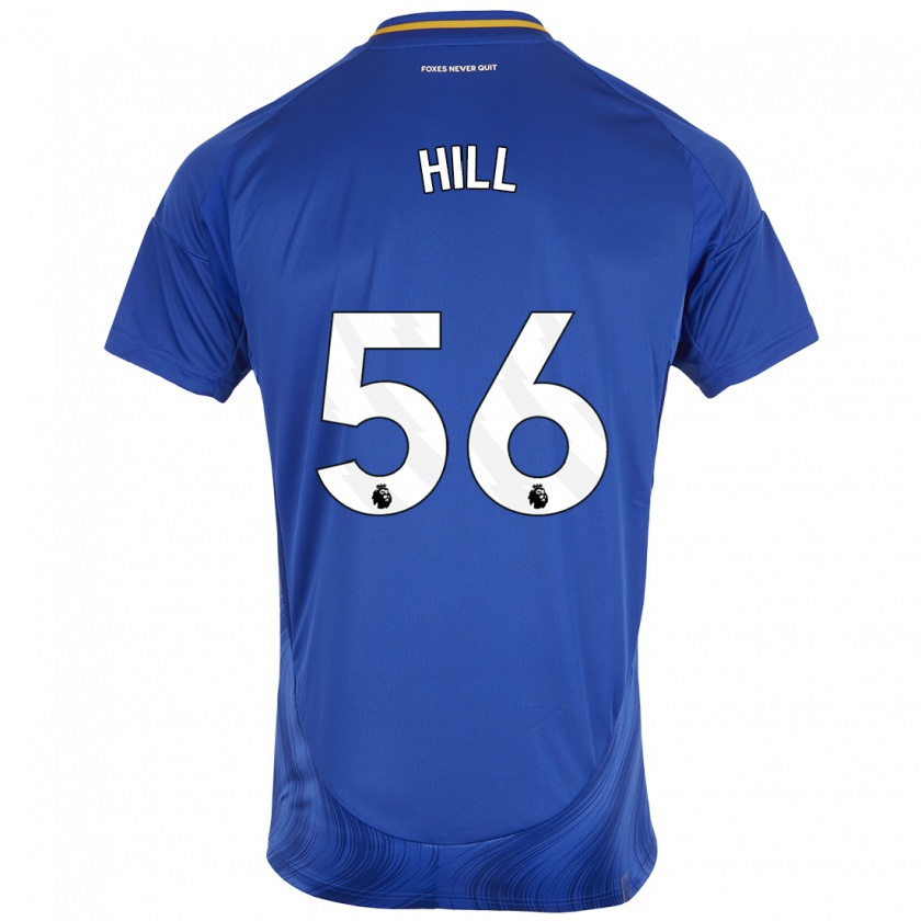 Kandiny Herren Deniche Hill #56 Blau Weiß Heimtrikot Trikot 2024/25 T-Shirt Österreich