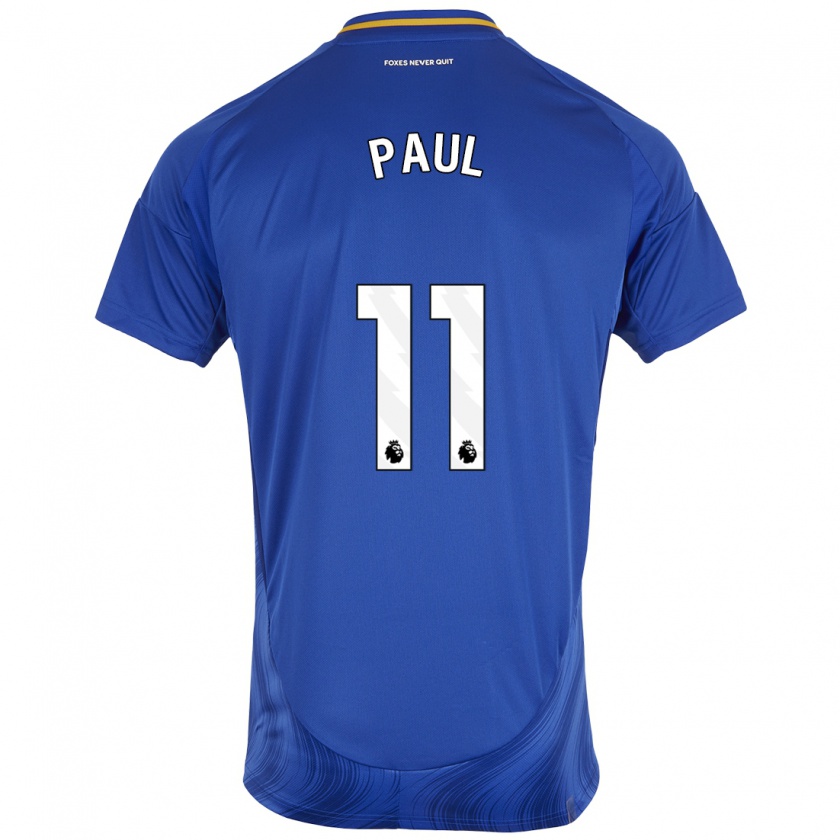 Kandiny Uomo Maglia Lachante Paul #11 Blu Bianco Kit Gara Home 2024/25 Maglietta