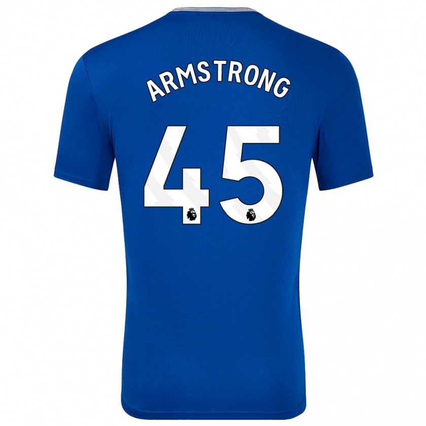 Kandiny Uomo Maglia Harrison Armstrong #45 Blu Con Kit Gara Home 2024/25 Maglietta