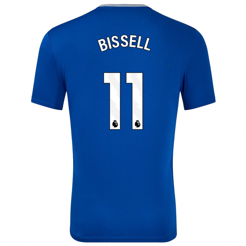 Kandiny Herren Emma Bissell #11 Blau Mit Heimtrikot Trikot 2024/25 T-Shirt Österreich