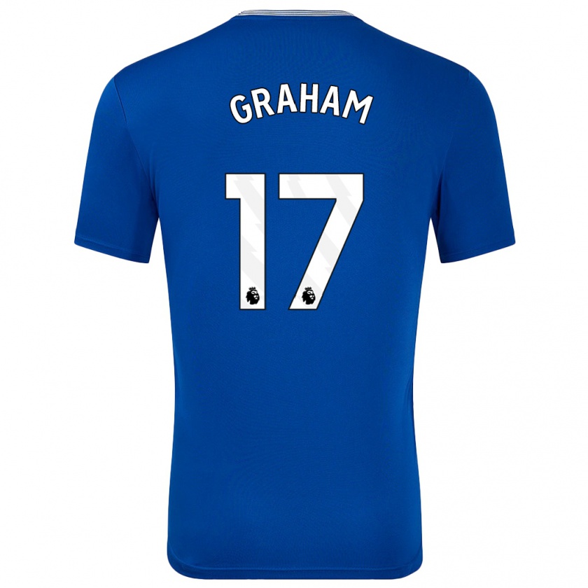 Kandiny Herren Lucy Graham #17 Blau Mit Heimtrikot Trikot 2024/25 T-Shirt Österreich