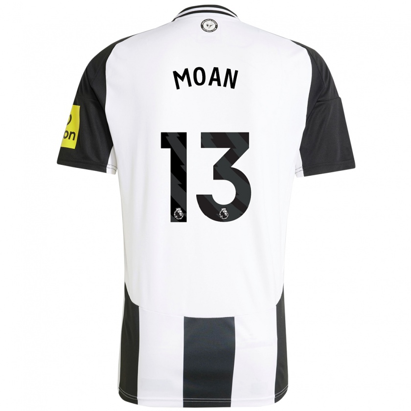 Kandiny Herren Claudia Moan #13 Weiß Schwarz Heimtrikot Trikot 2024/25 T-Shirt Österreich