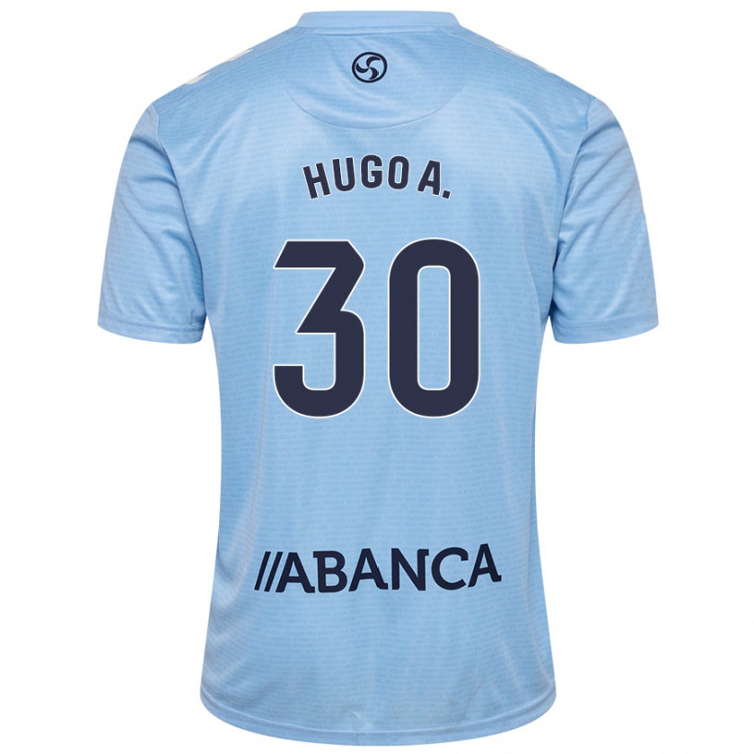 Kandiny Heren Hugo Álvarez #30 Hemelsblauw Thuisshirt Thuistenue 2024/25 T-Shirt België