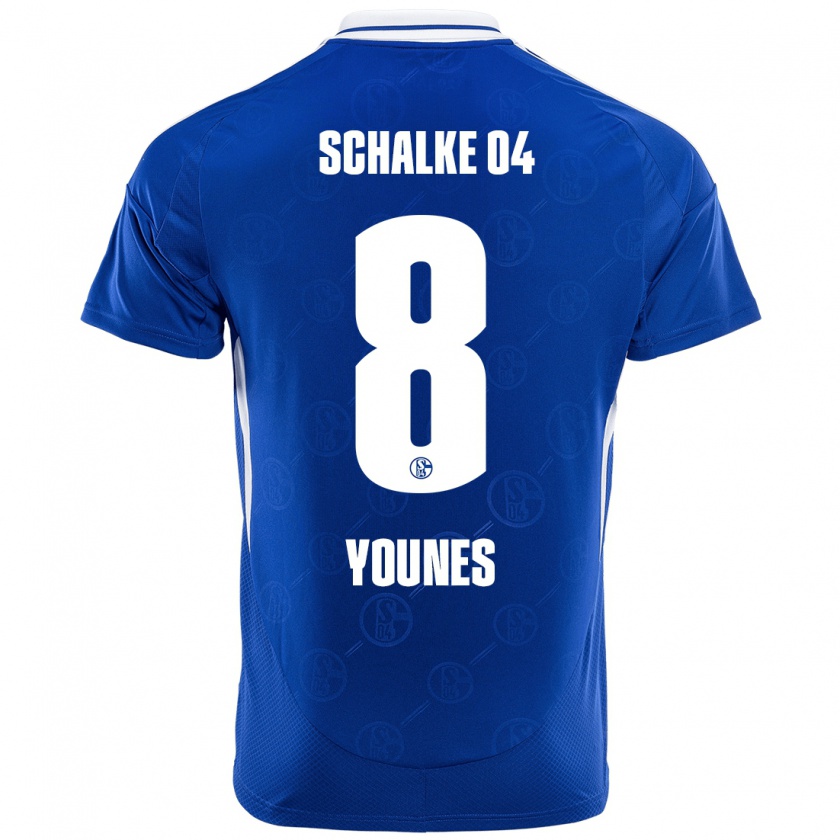 Kandiny Herren Amin Younes #8 Königsblau Heimtrikot Trikot 2024/25 T-Shirt Österreich